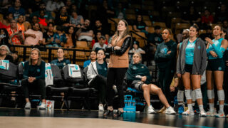 Amy Pauly coaches the Orlando Valkyries