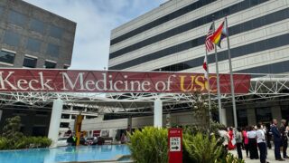 Pride flag raised on Health Sciences Campus