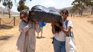 Turning marine debris into laundry detergent and sustainable dyes for the fashion industry